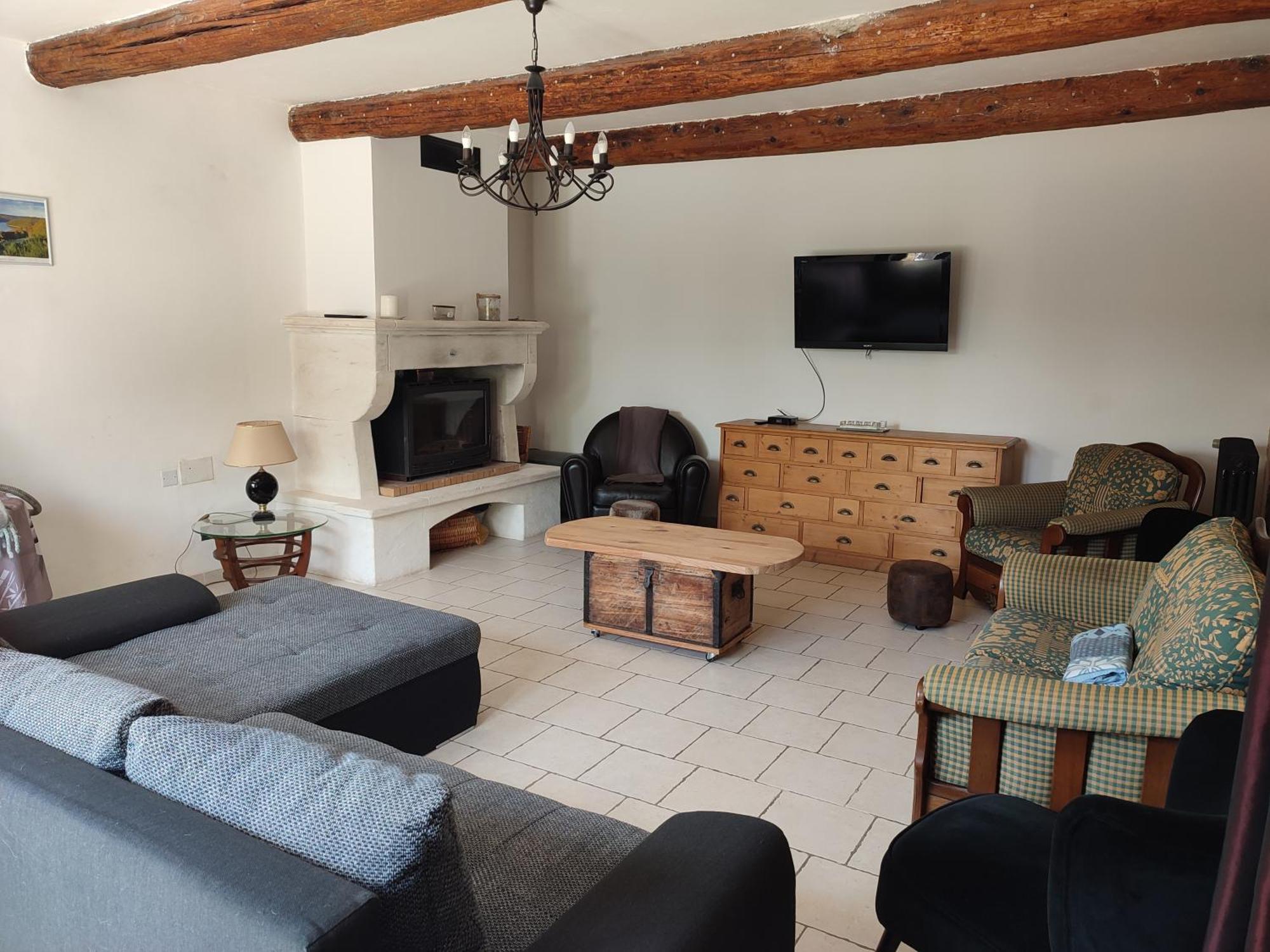 Maison De Village En Duo Avec 150M2 Au Rdc Et La Suite Parentale Ou En Famille Avec 4 Chambres 250M2 Interieur Montfaucon  Esterno foto